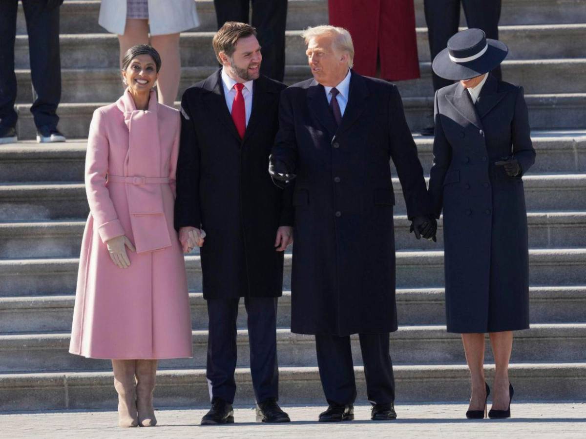 Las mejores fotos de Donald Trump durante su toma de posesión