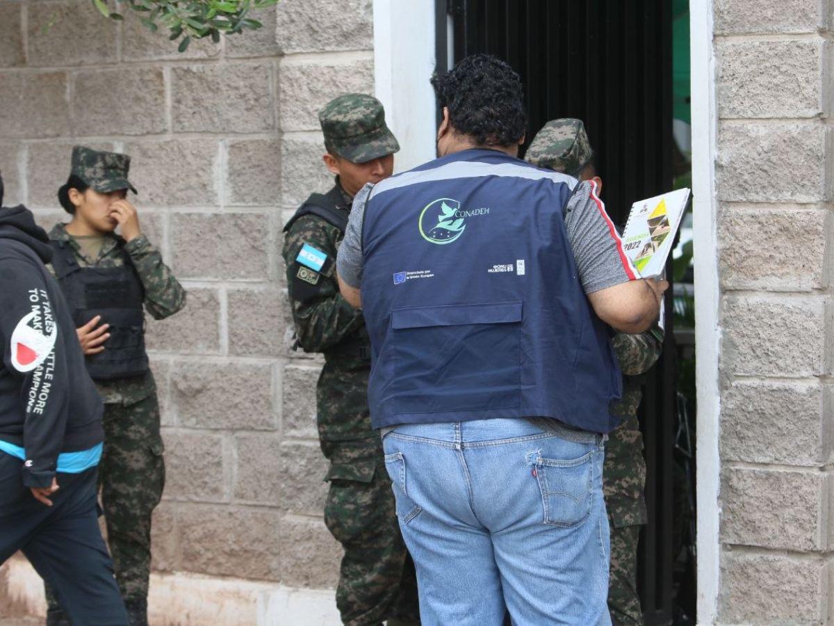 Blindado el CLE en Infop, tras disturbios de colectivos en la madrugada