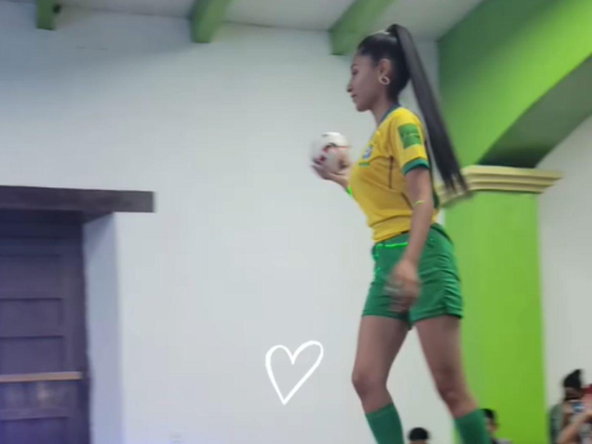 Murió carbonizada en su casa: Momento en que Jancy España se coronó como reina de Nueva Armenia