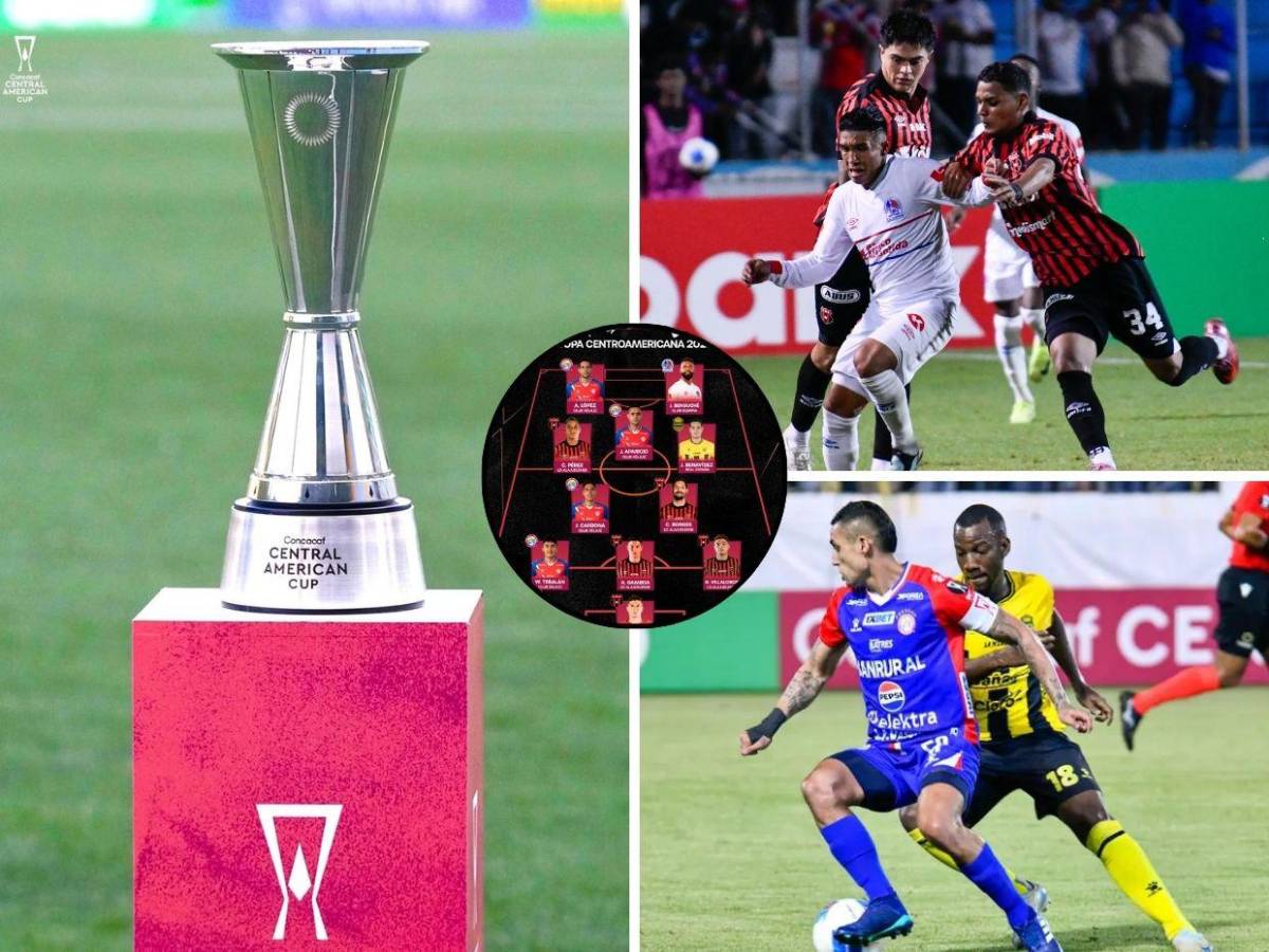 Concacaf anuncia el once ideal de la Copa Centroamericana 2025