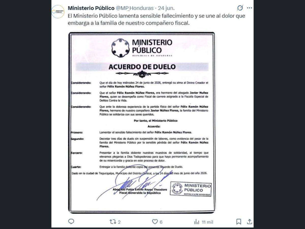 Hermano de fiscal del MP: ¿quién era Félix Núñez, víctima del derrumbe en el anillo periférico?