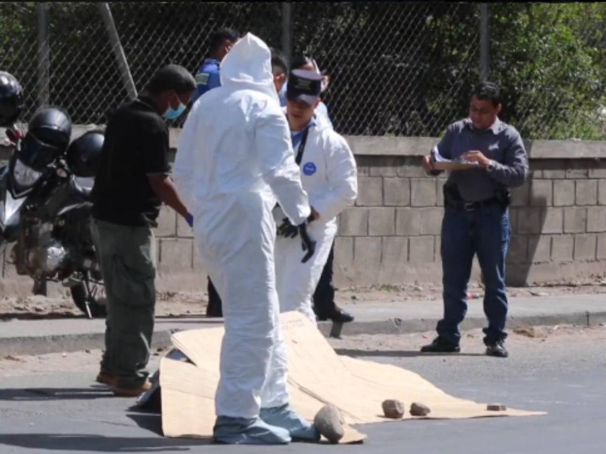 Muere motociclista en accidente de tránsito en la salida al sur de Tegucigalpa