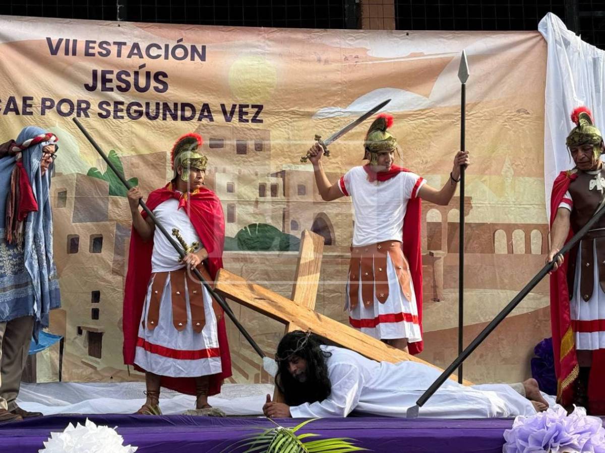 Fe y reflexión: SPS revive en sus calles el doloroso camino al Gólgota con Viacrucis