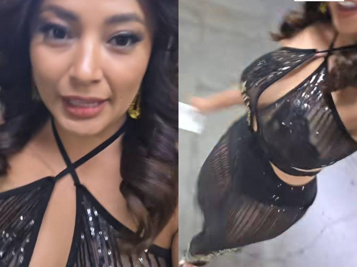 Milagro Flores causa revuelo al asistir con un atrevido vestido a entrega de premios: así lució