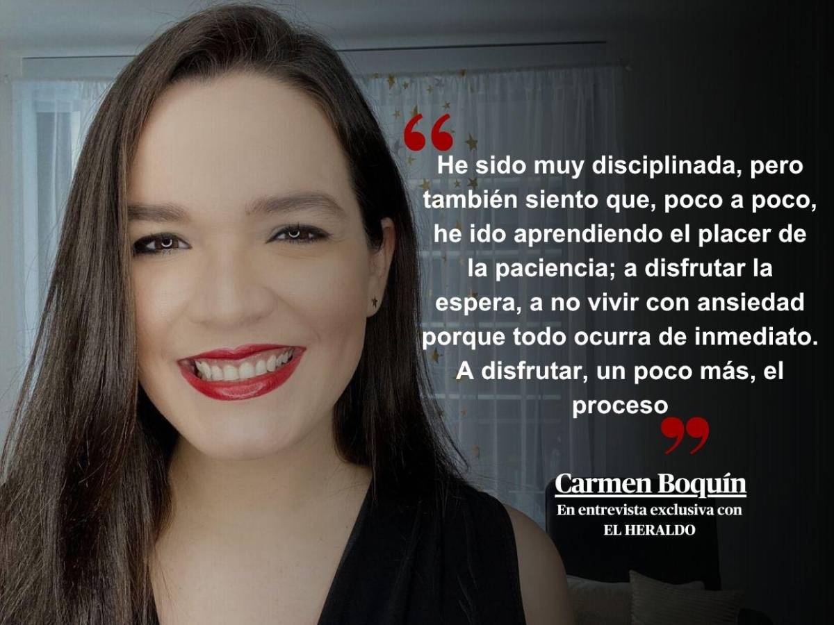 Carmen Boquín en frases: confesiones de una mujer que lucha, sueña y ama