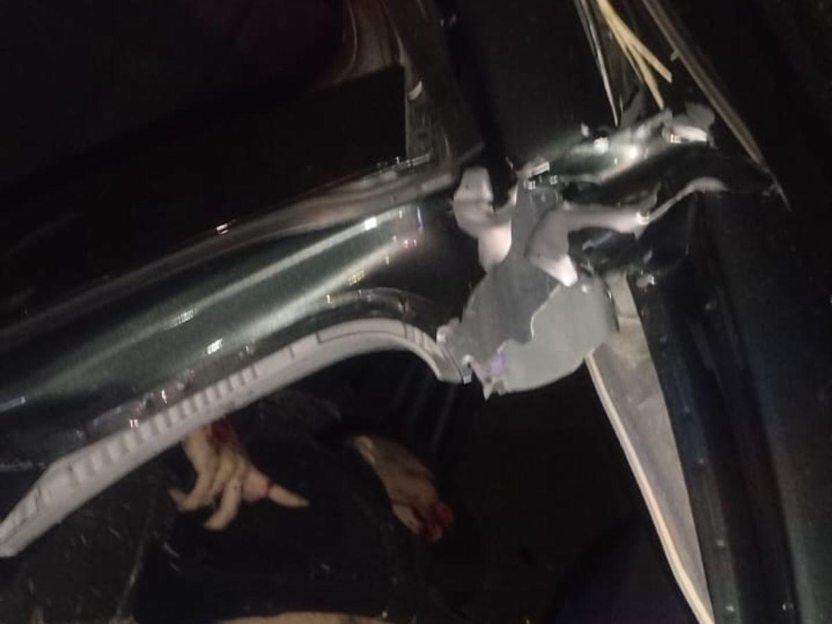 El cuerpo de Brayan Torres quedó atrapado en el amasijo de hierros: revelan fotos de su rescate