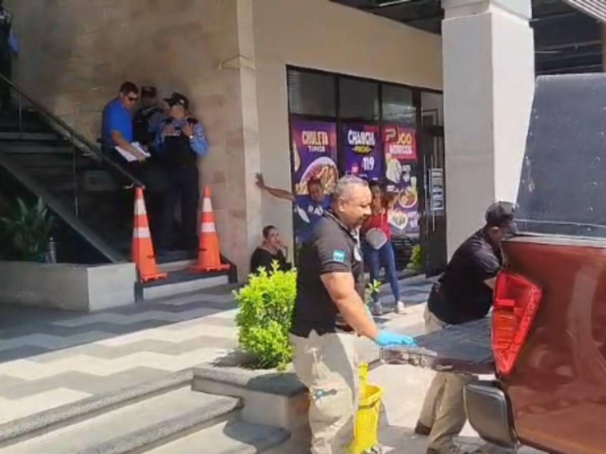 Fabricio García: joven asesinado en plaza comercial de Los Pinos, en Tegucigalpa
