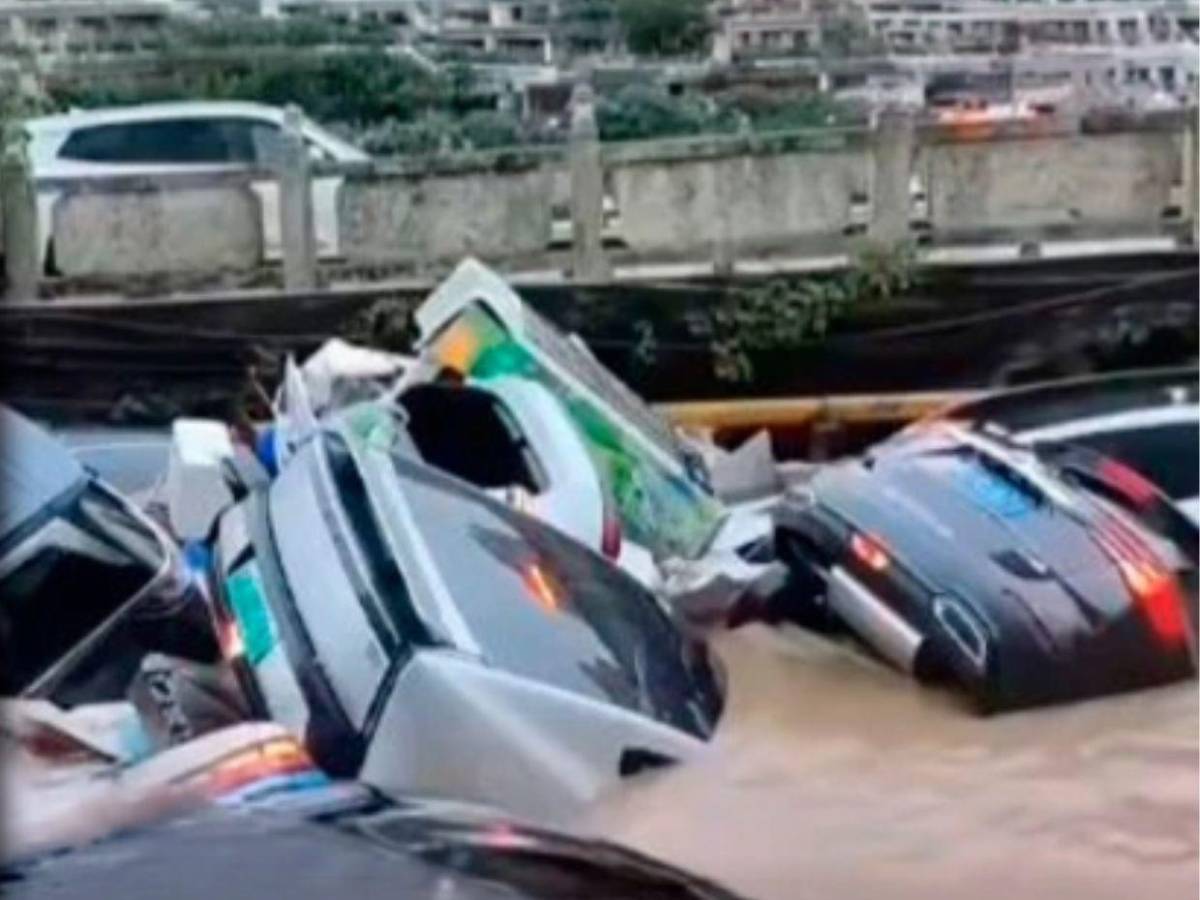 Muertos, desaparecidos e inundaciones: caos tras las lluvias en China