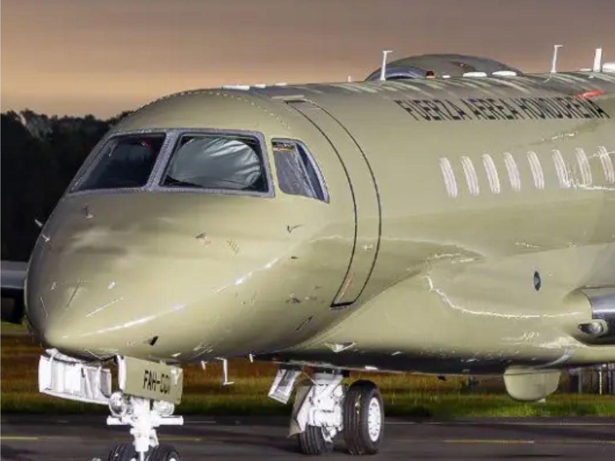 Un interior de lujo: así es el avión presidencial de Honduras que Asfura desea vender