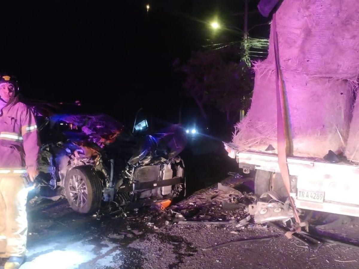 El cuerpo de Brayan Torres quedó atrapado en el amasijo de hierros: revelan fotos de su rescate