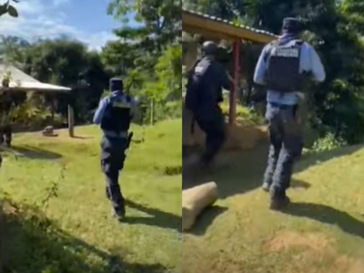 En fotos: revelan cómo fue el enfrentamiento en Atlántida que dejó cinco personas muertas