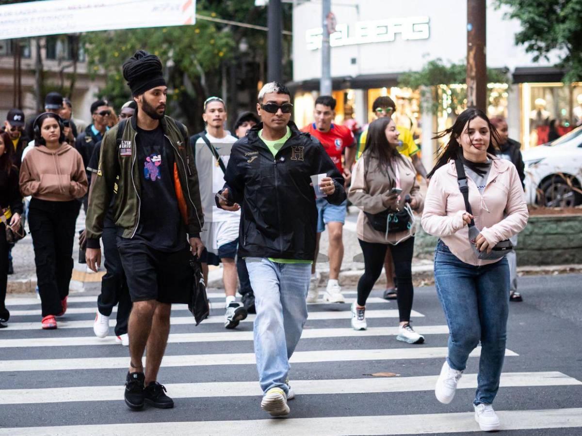 De compras y turisteando: así disfrutaron los tiktokers hondureños previo al partido contra Brasil