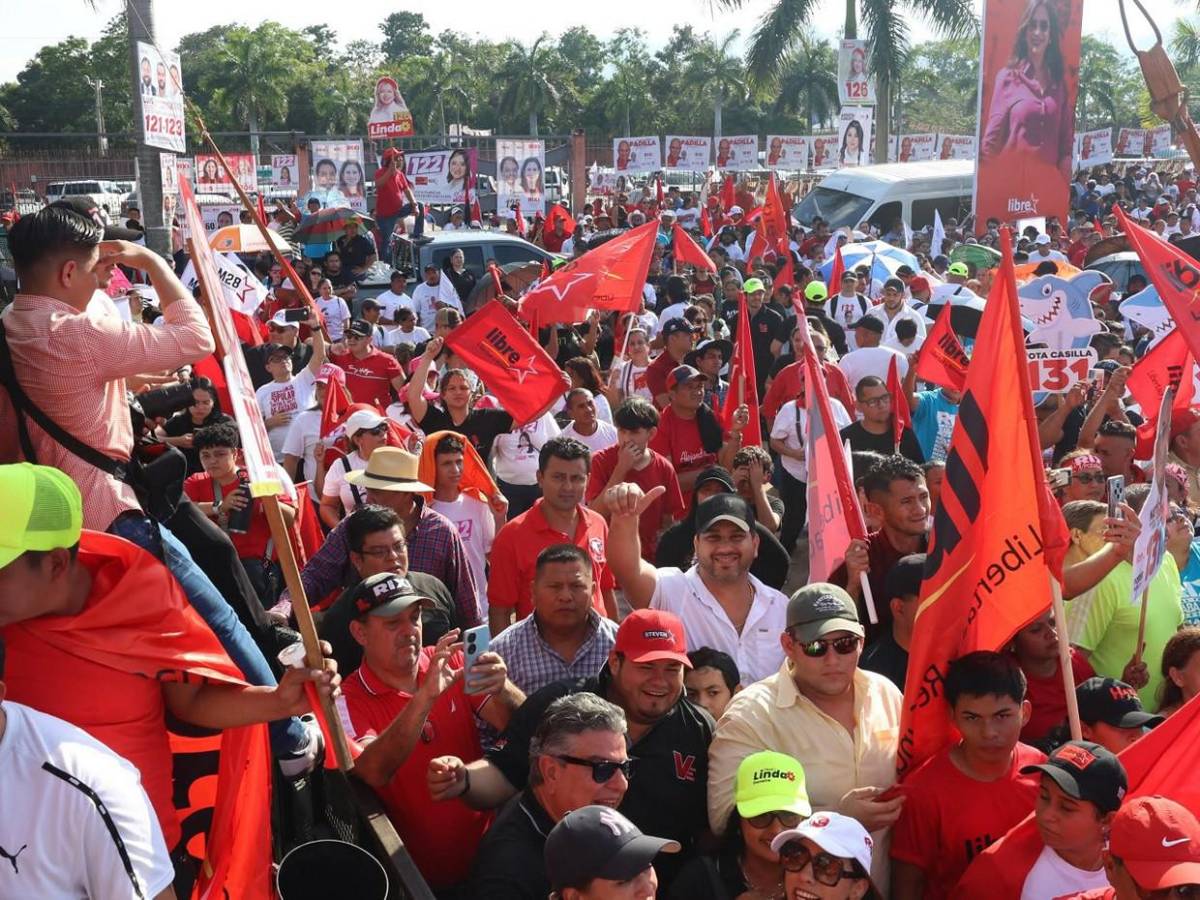 Rixi Moncada cierra campaña este sábado en SPS y mañana en la capital