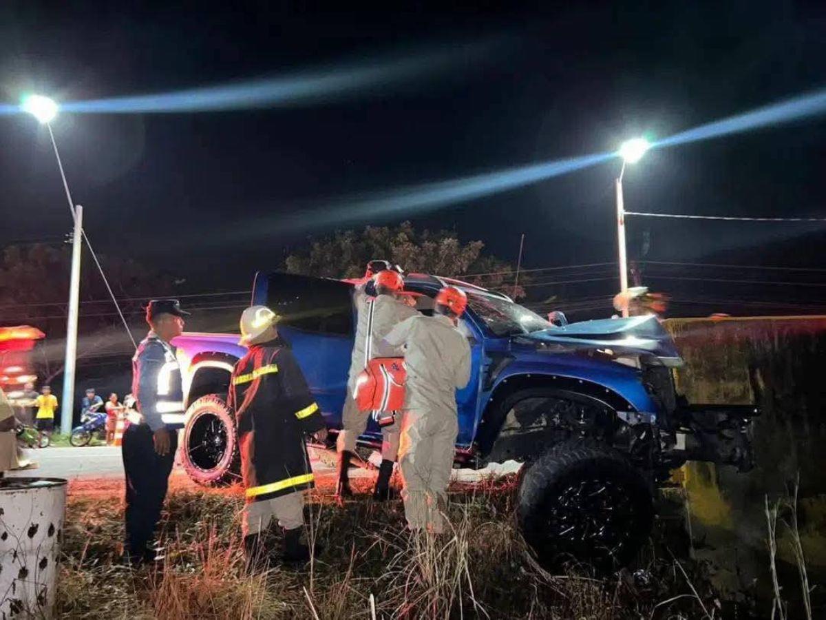 Uno fue deportado, el otro volvió de visita: Hermanos mueren en accidente en Yoro