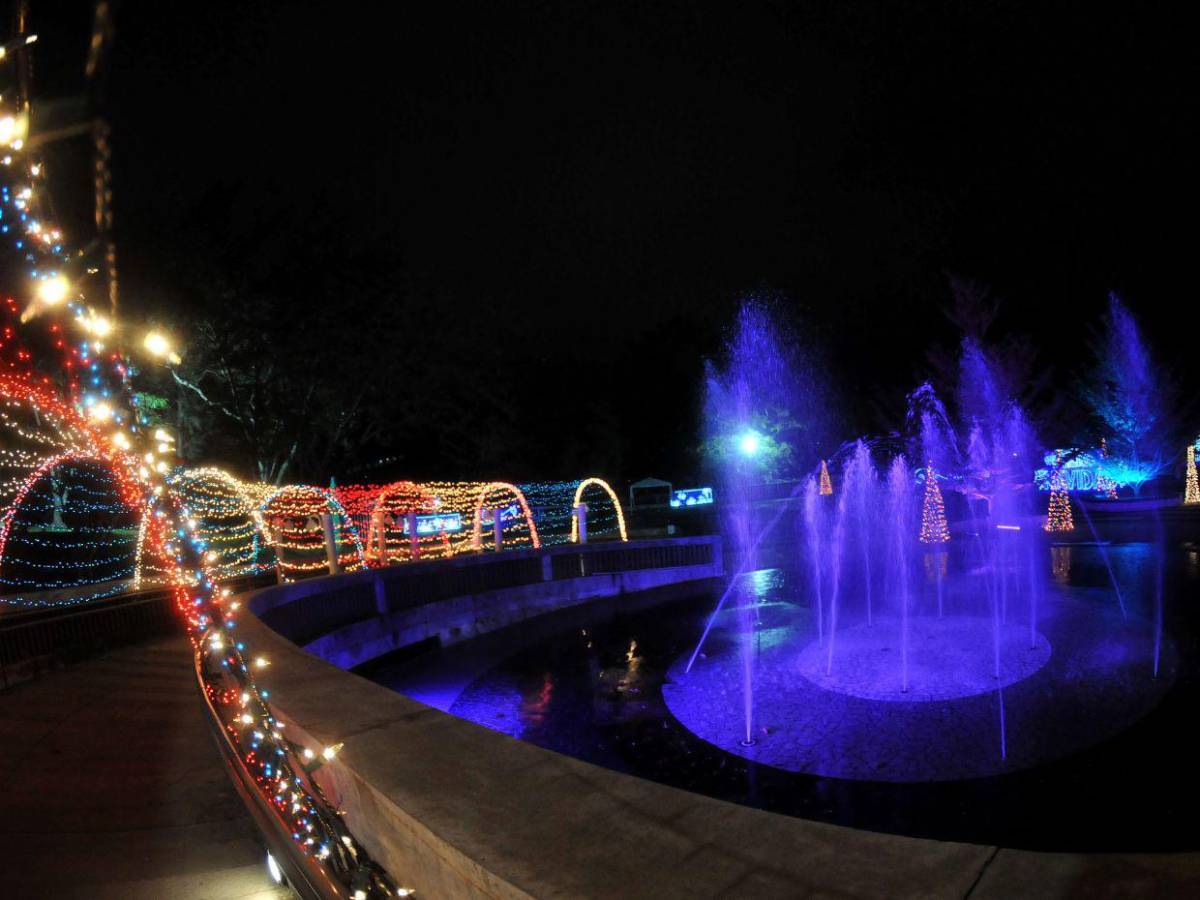 La capital viste sus noches de luces y alegría en la víspera de Navidad La capital viste sus noches de luces y alegría en la víspera de Navidad