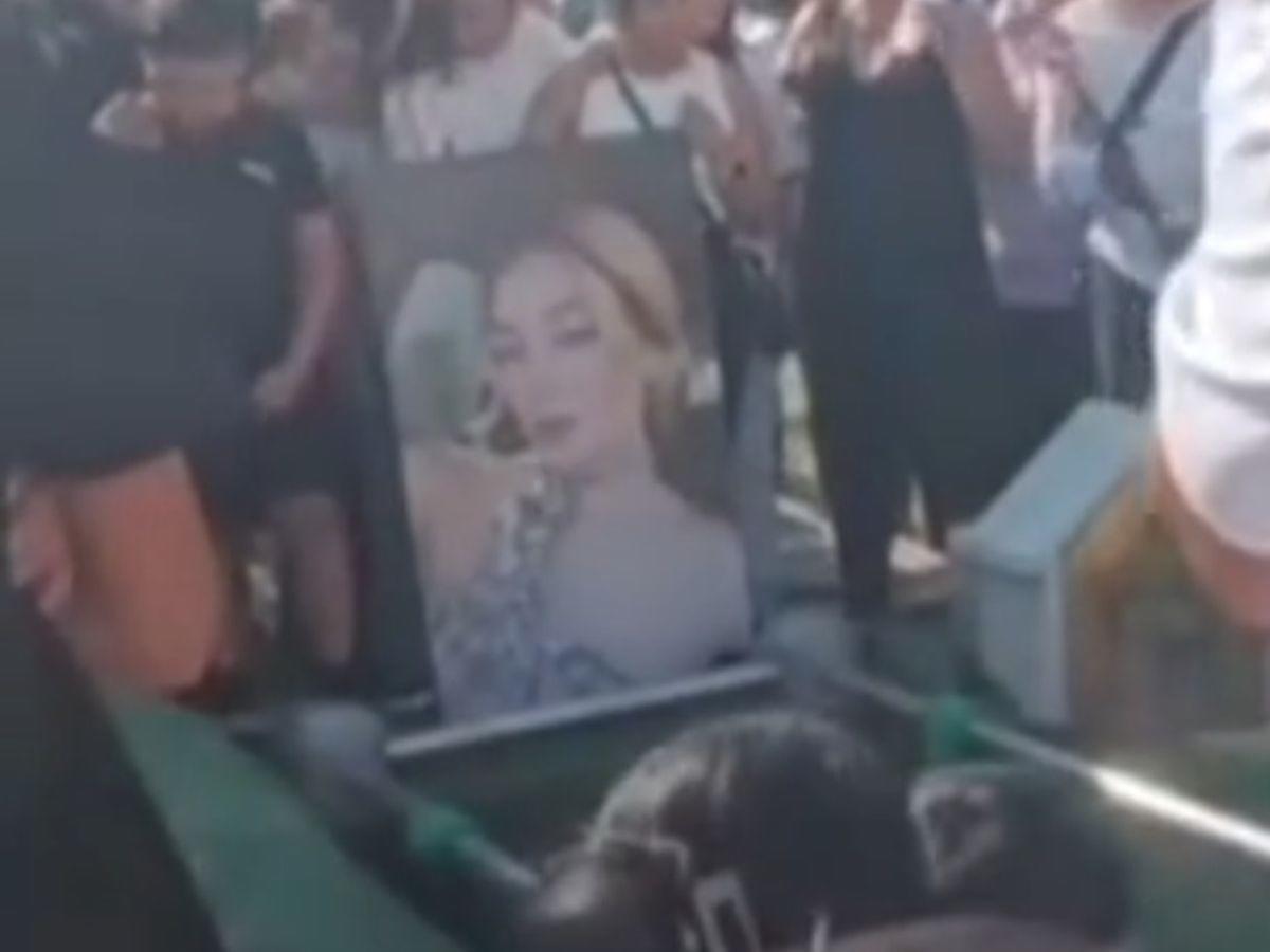 Funeral de Valeria Márquez: acceso limitado y resguardo policial en su último adiós