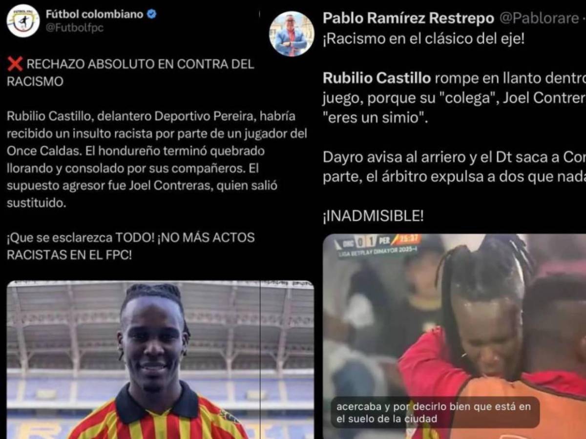 Lo que dicen en Colombia sobre acto de racismo sobre Rubilio Castillo