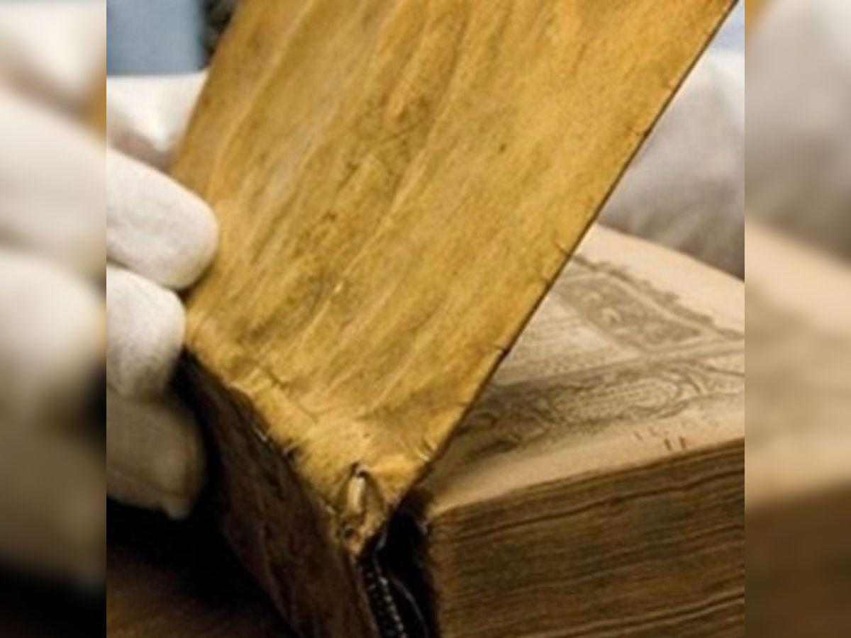 Harvard retira piel humana de encuadernado de libro de su biblioteca