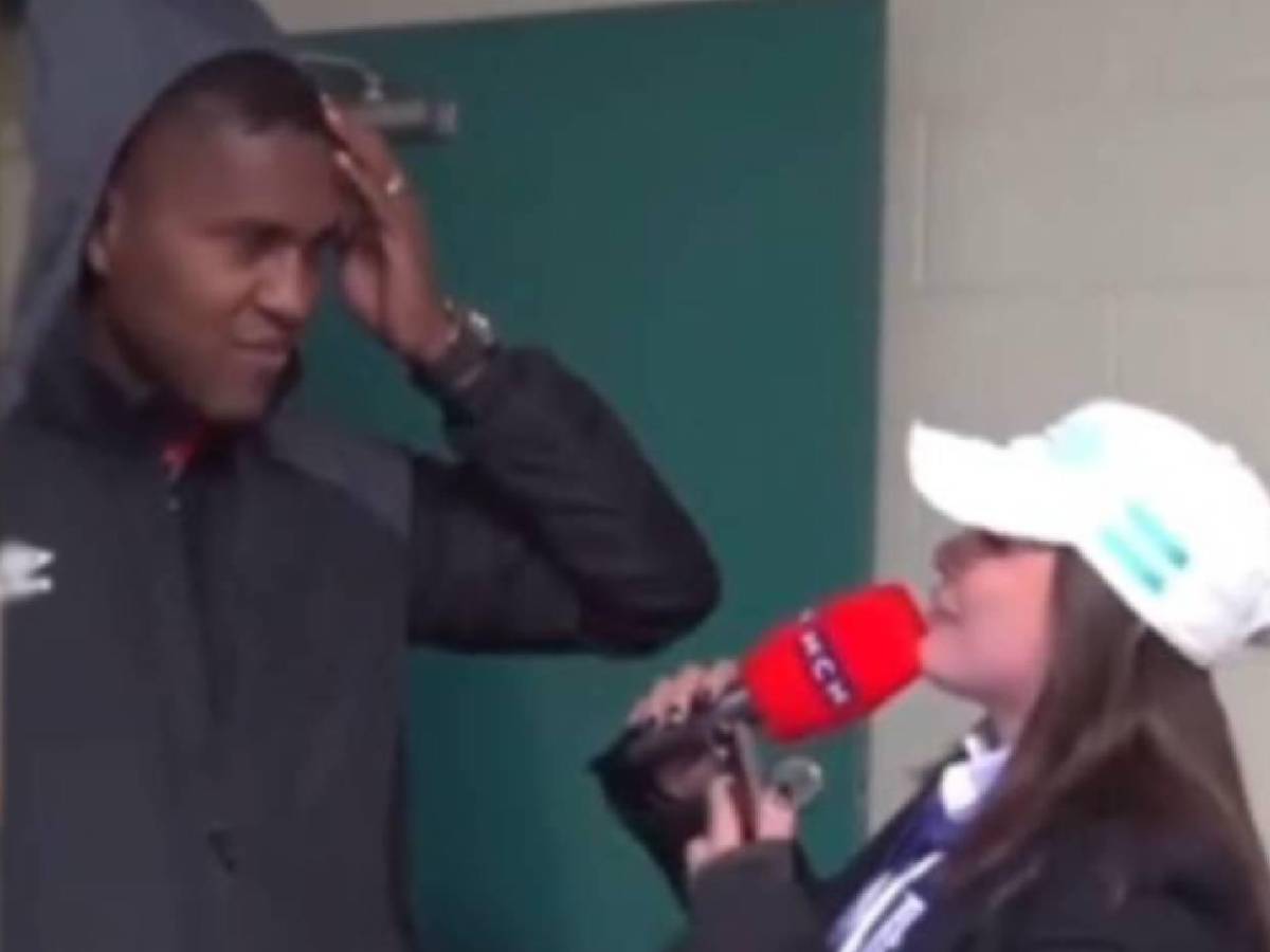 ¡Sorpresa! Difunden video de la polémica entrevista de Milagro Flores con jugador del Olimpia