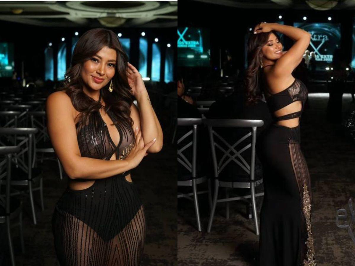 Milagro Flores causa revuelo al asistir con un atrevido vestido a entrega de premios: así lució