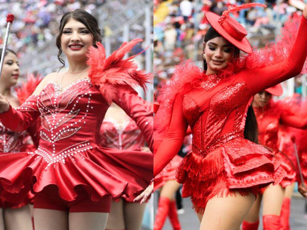 El rojo brilló en los desfiles patrios: los atuendos que marcaron tendencia este 2025