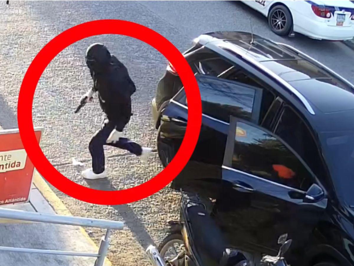 Encapuchados y armados: así fue el asalto frustrado en el Supermercado Queyma de La Ceiba