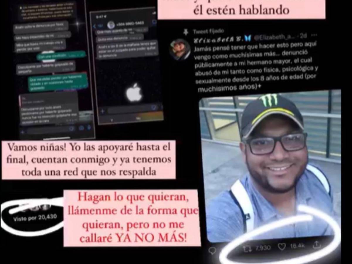 Capturas revelan que Anahí Iglesias intentó ayudar a niñas abusadas por su hermano