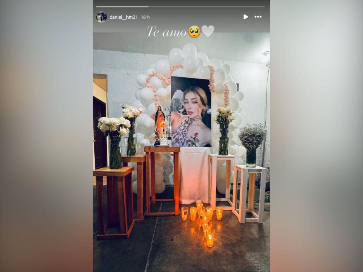 Presunto hermano de Valeria Márquez comparte emotivo altar, tras días de su muerte