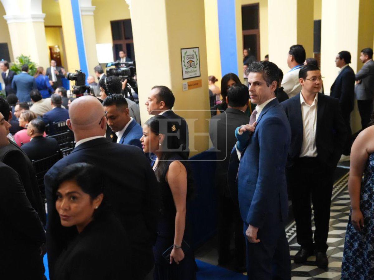 Nasry Asfura presente: ambiente en el MIN previo a la toma de posesión de Juan Diego Zelaya