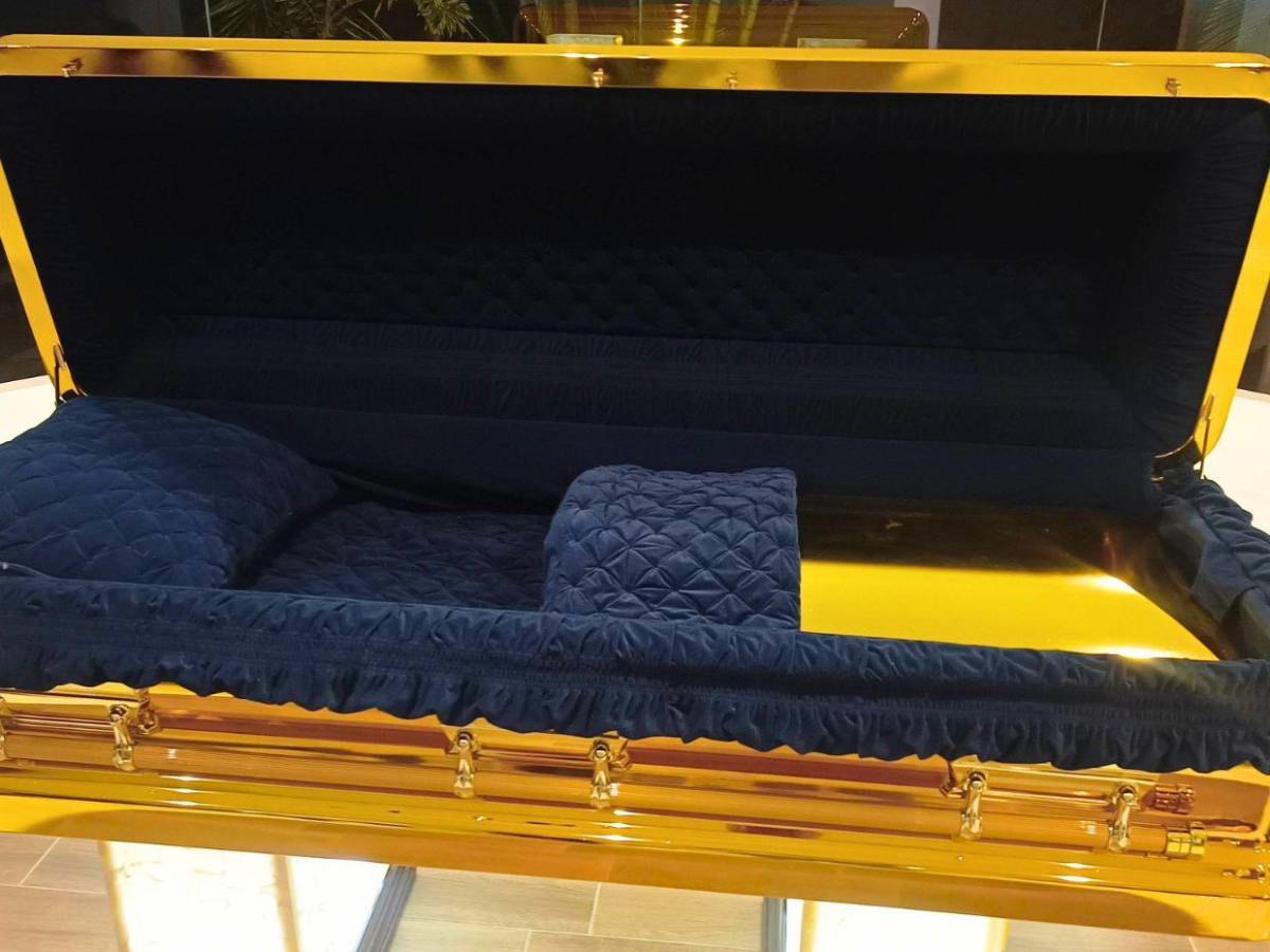 Féretro usado en funeral de “El Mencho” ahora forma parte de servicios de lujo