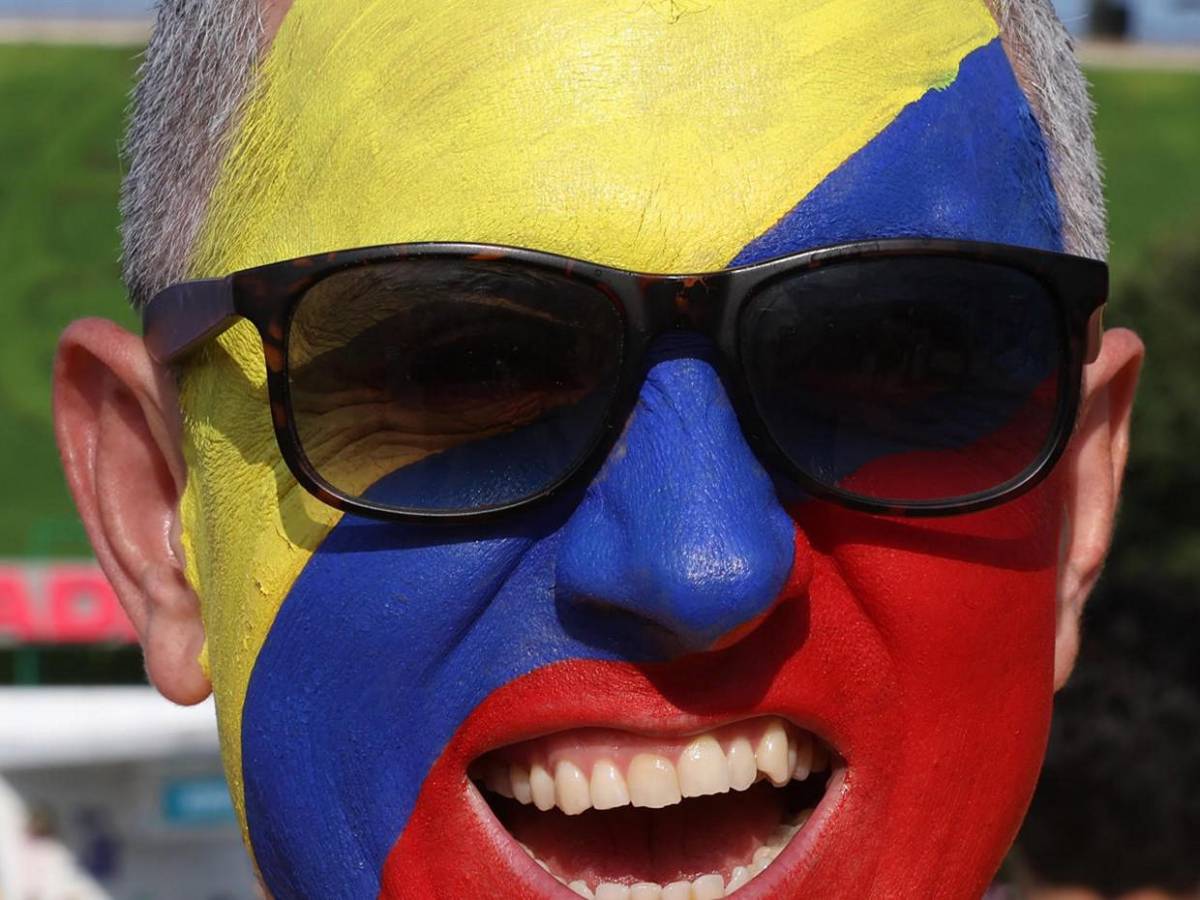 La colorida previa de Colombia ante RD Congo por la clasificación anticipada