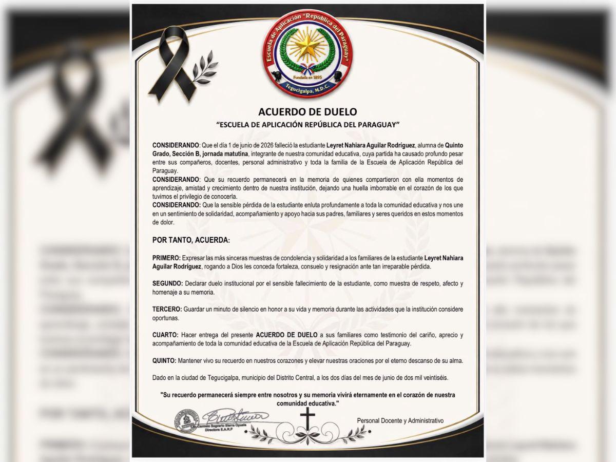 La última víctima que hallaron: Leireth Naiara Aguilar, niña que murió en accidente en Villa Nueva