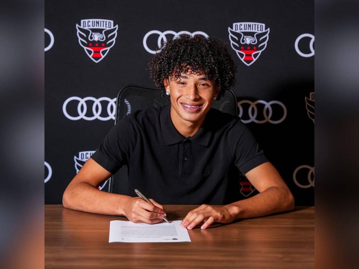 De Choluteca a la MLS: Óscar Aviléz debuta con apenas 16 años en el D.C. United