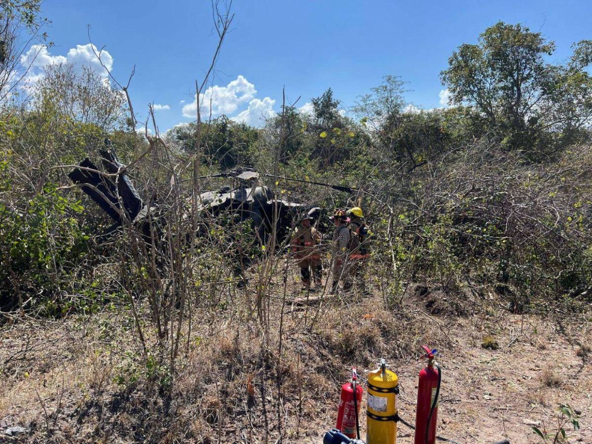 ¿Qué habría provocado el accidente en helicóptero militar en Comayagua?