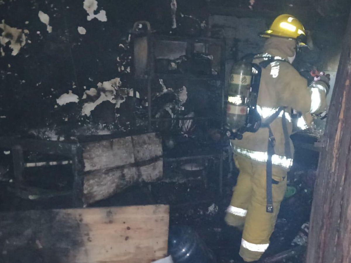 Abuela de 80 años y su pequeña nieta de 7 mueren carbonizadas en Cucuyagua, Copán