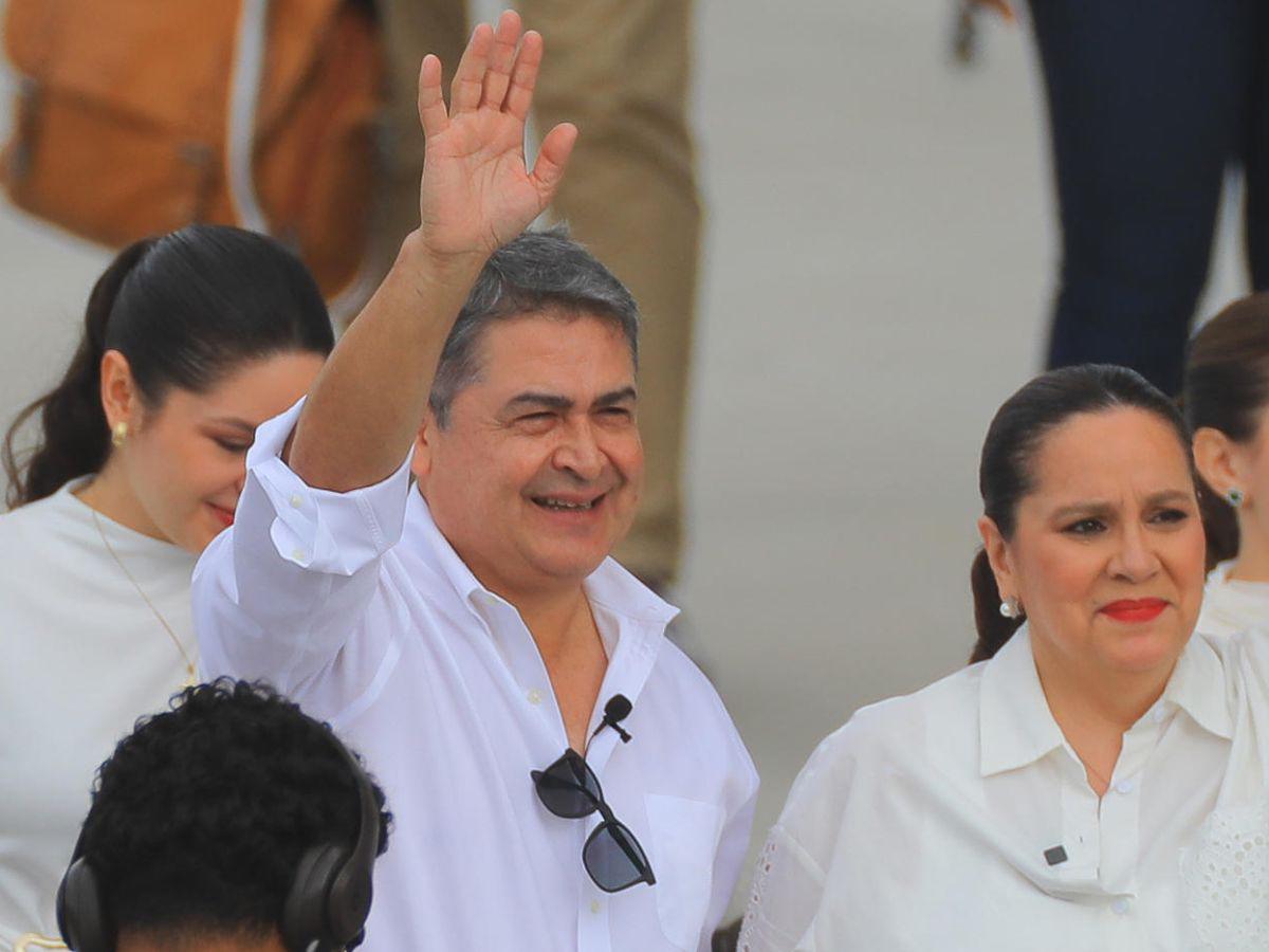 El cambio de JOH tras cuatro años fuera: primeras imágenes del expresidente al regresar a Honduras