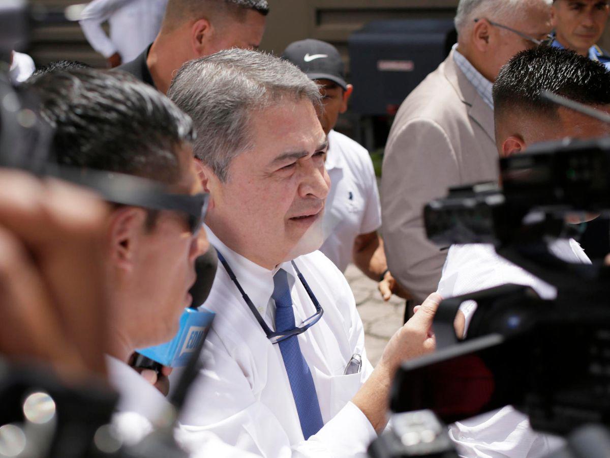 Estas son las medidas que deberá cumplir JOH para enfrentar en libertad el caso Pandora II