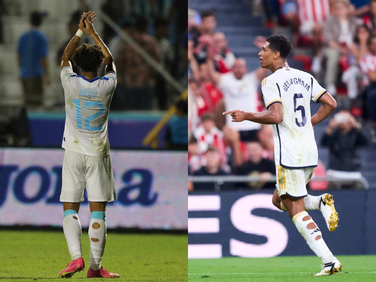 ¿Le copió a Bellingham? La razón porque Ruiz rompió sus medias antes de su partido