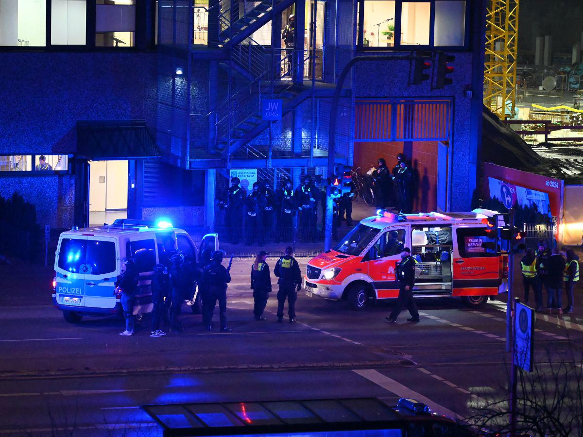Varios muertos deja ataque a una iglesia de Testigos de Jehová en Hamburgo