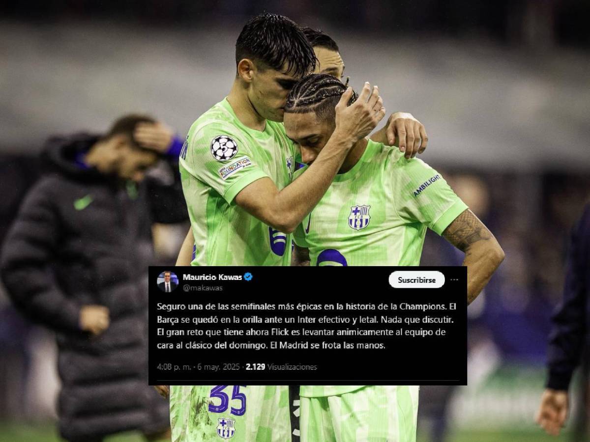 Duro y cruel: Así reaccionó la prensa tras eliminación de Barcelona ante Inter en Champions League