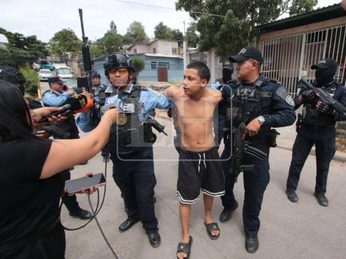 Así fue la captura de un supuesto pandillero por desalojos en Villa Nueva