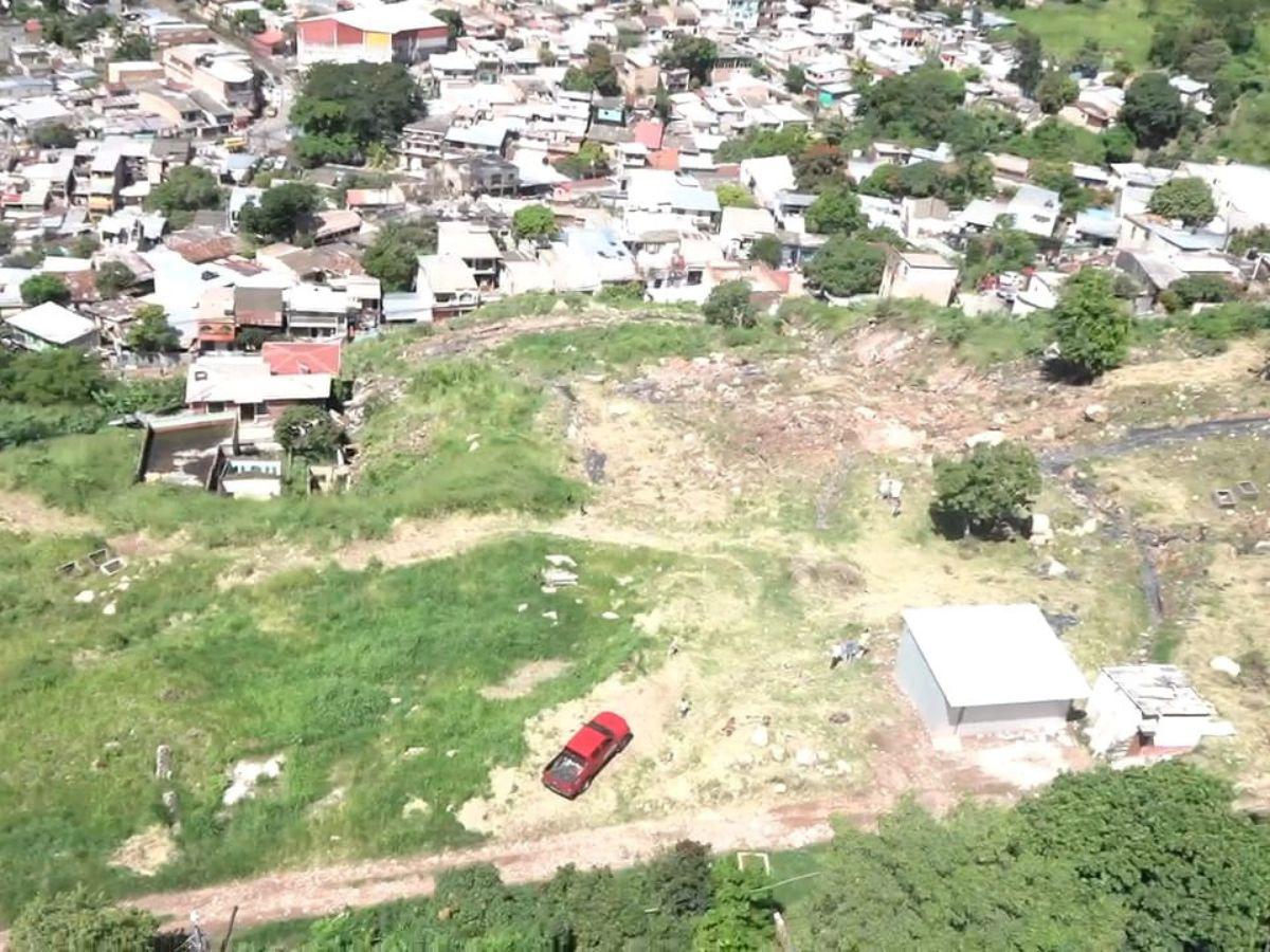 El Reparto se sigue derrumbando: imágenes aéreas de los daños en la zona de riesgo