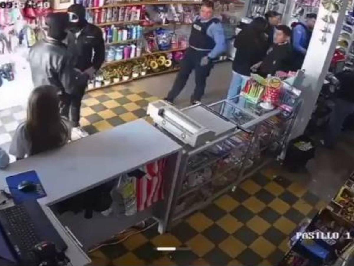 Cámaras captan los últimos minutos con vida de policías fallecidos en Lempira