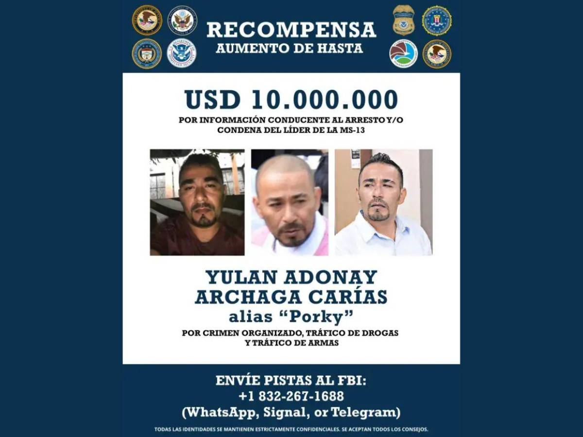 “El Porky” y “El Cuervo”: la ofensiva de EE UU contra la MS-13; ofrecen $15 millones por su captura