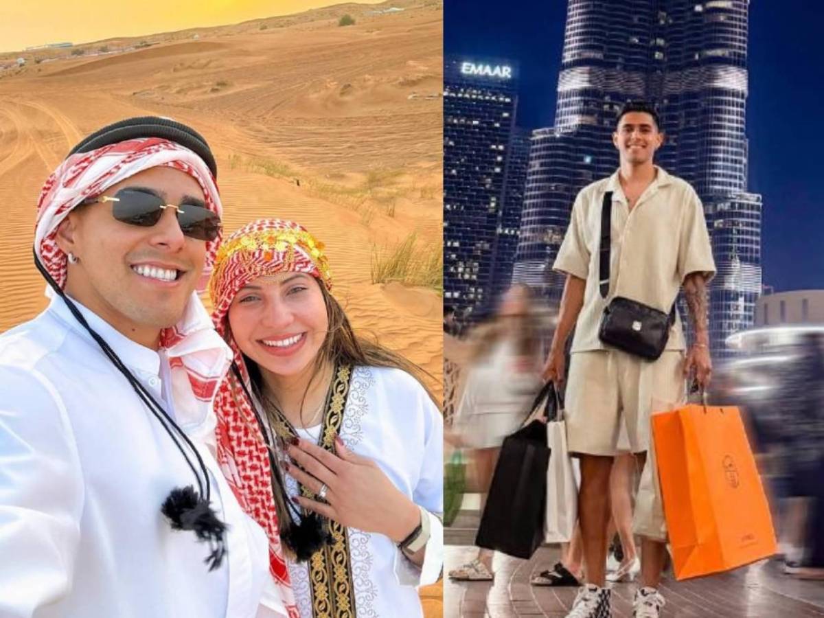 En fotos: Así fueron las excéntricas vacaciones de Luis Palma y su bella esposa en Dubai En fotos: Así fueron las excéntricas vacaciones de Luis Palma y su bella esposa en Dubai