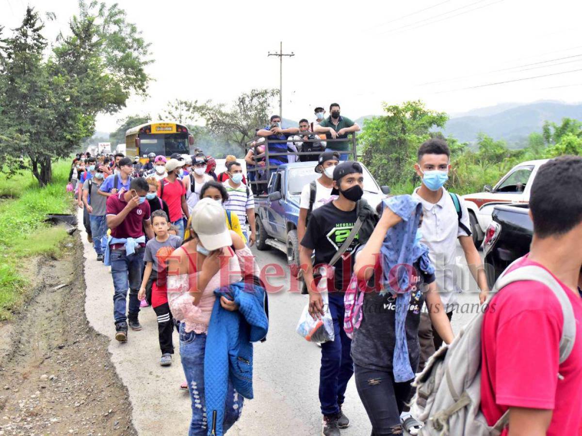 Reportan 67 mil hondureños deportados de México y Estados Unidos