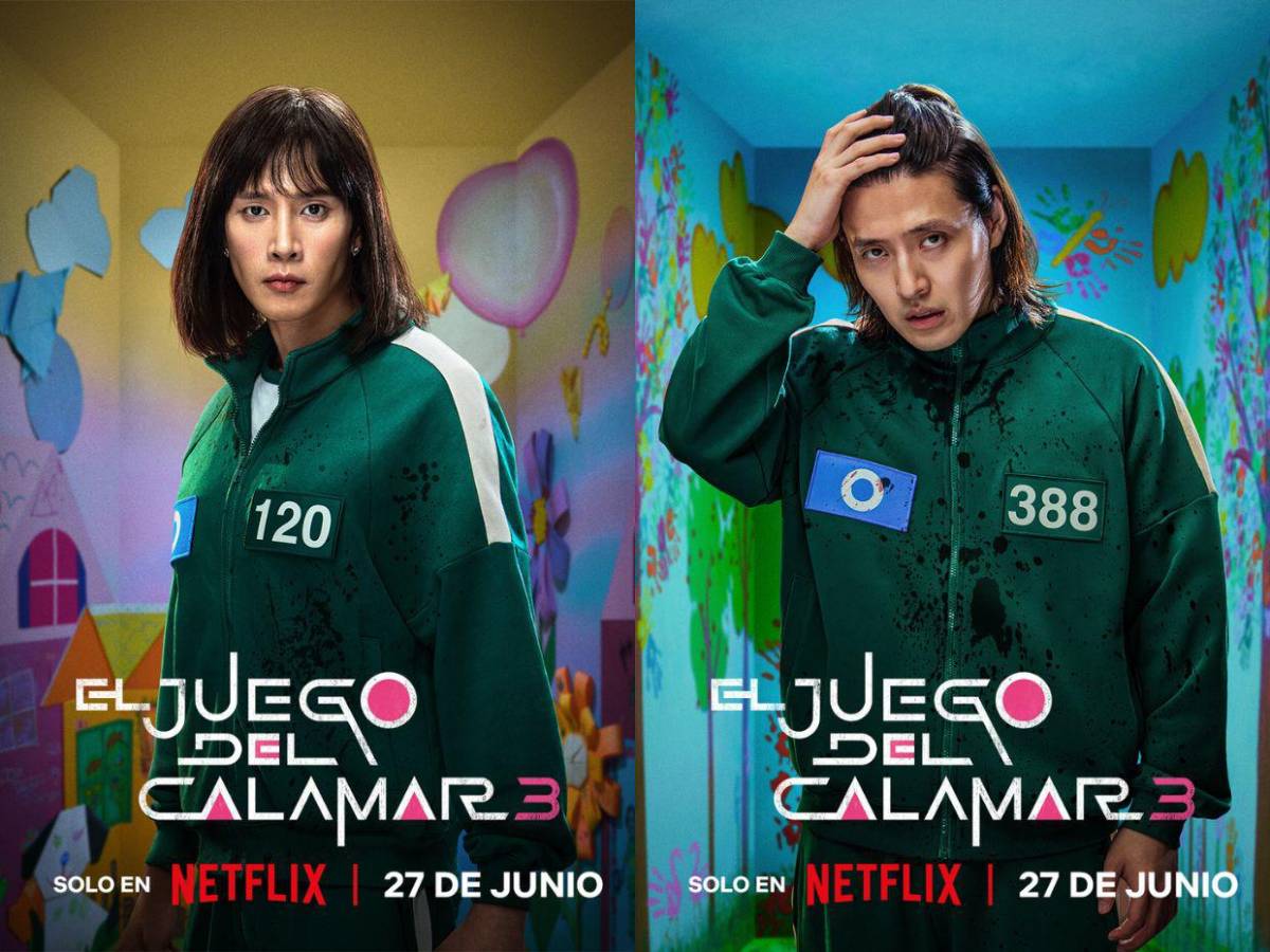 Netflix revela afiches oficiales de El juego del calamar: ¿Quiénes viven?