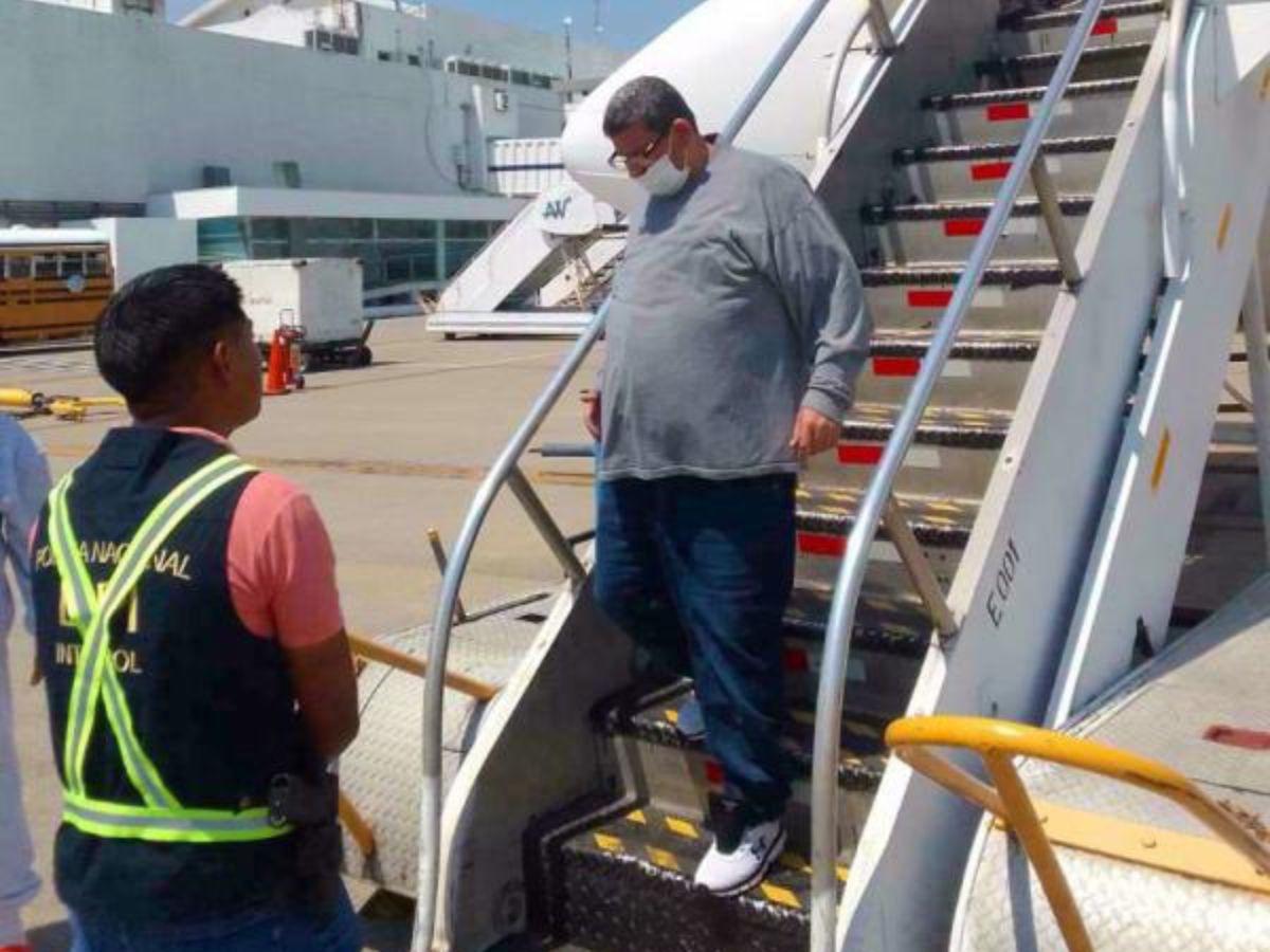 Así fue la llegada de José Inocente Valle a Honduras tras cumplir condena por narcotráfico en EE UU