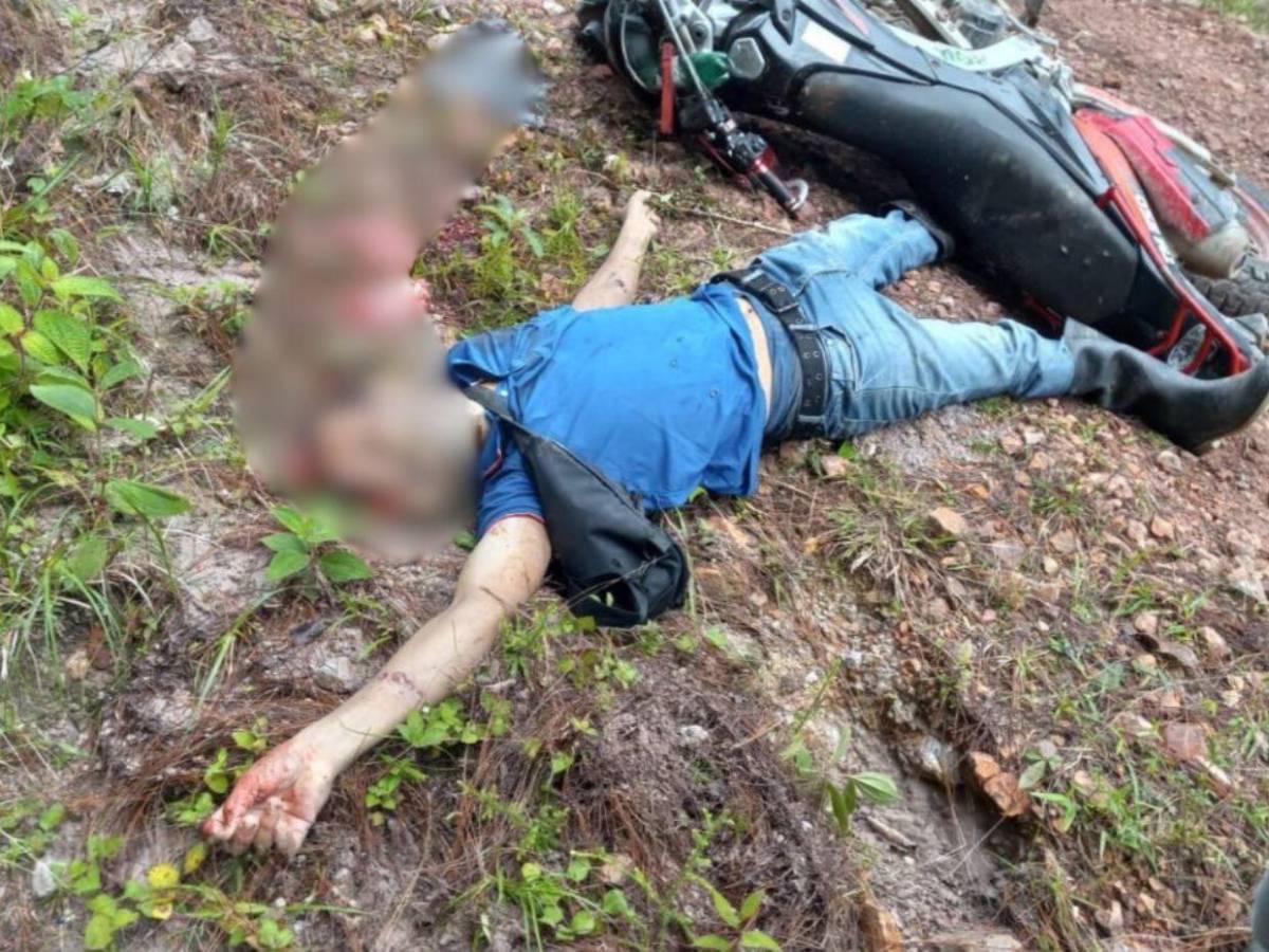 Les dispararon en la cabeza: las fuertes imágenes que dejó la masacre en Yoro