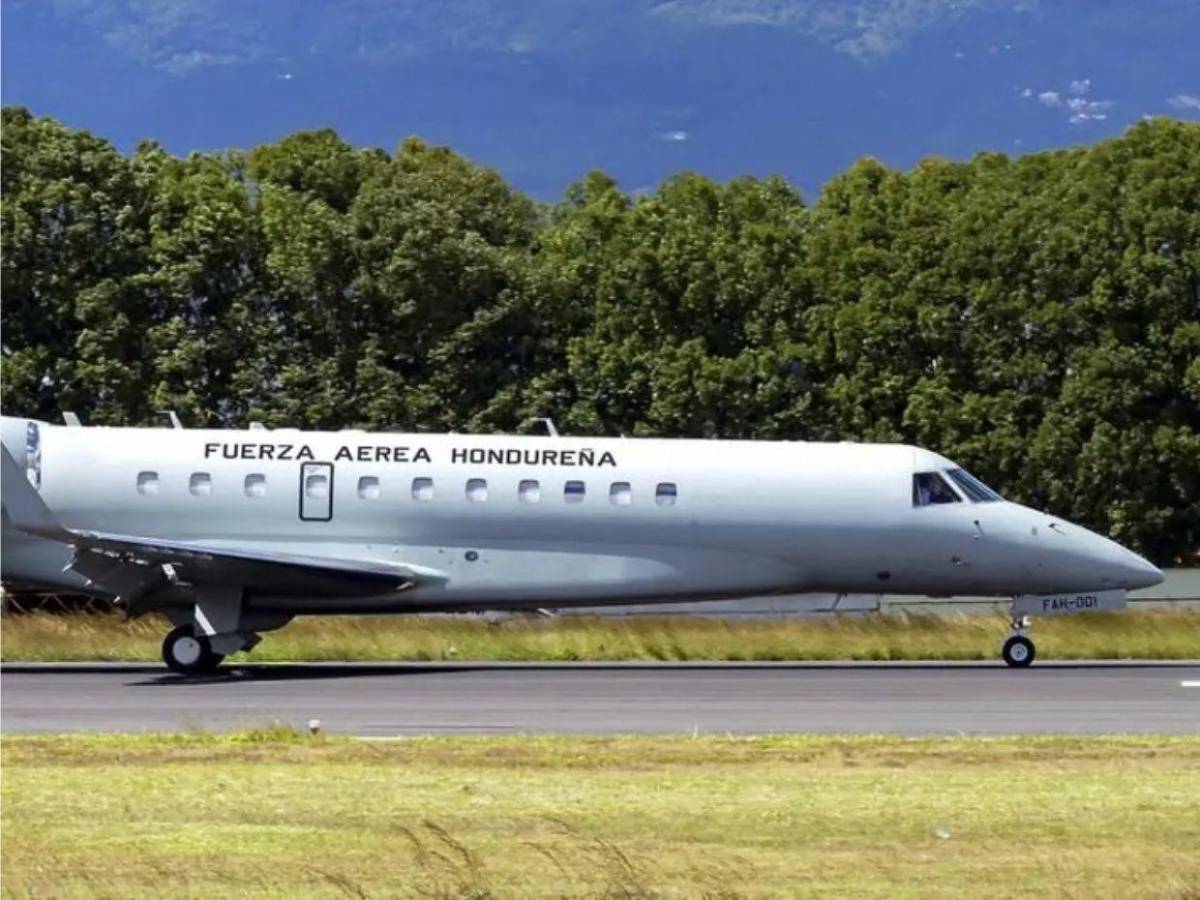 FOTOS: Así es el lujoso Embraer Legacy 600, jet presidencial que el gobierno de Honduras subasta